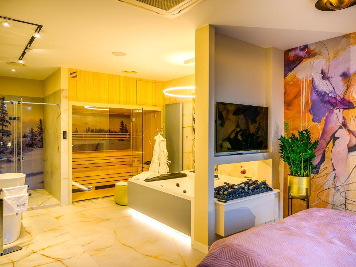 Pietryna Apartments Luxury - Sauna , Jacuzzi , Bezposrednio Przy Ul Piotrkowskiej Łódź Exterior foto