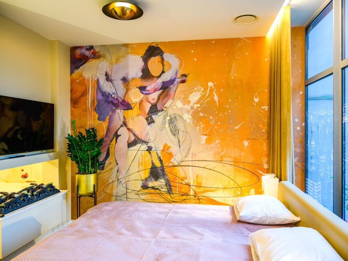 Pietryna Apartments Luxury - Sauna , Jacuzzi , Bezposrednio Przy Ul Piotrkowskiej Łódź Exterior foto